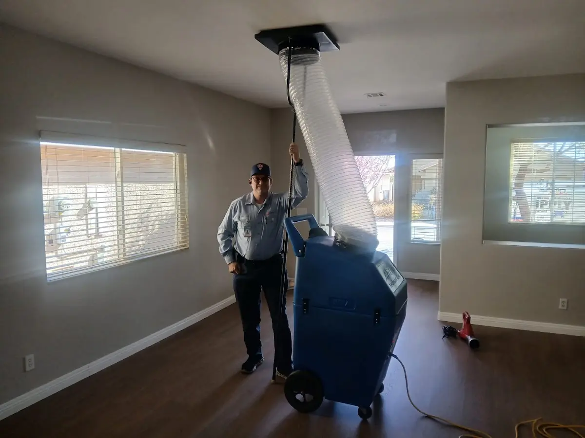 Professional Dryer Vent Cleaning work inside a Mound home